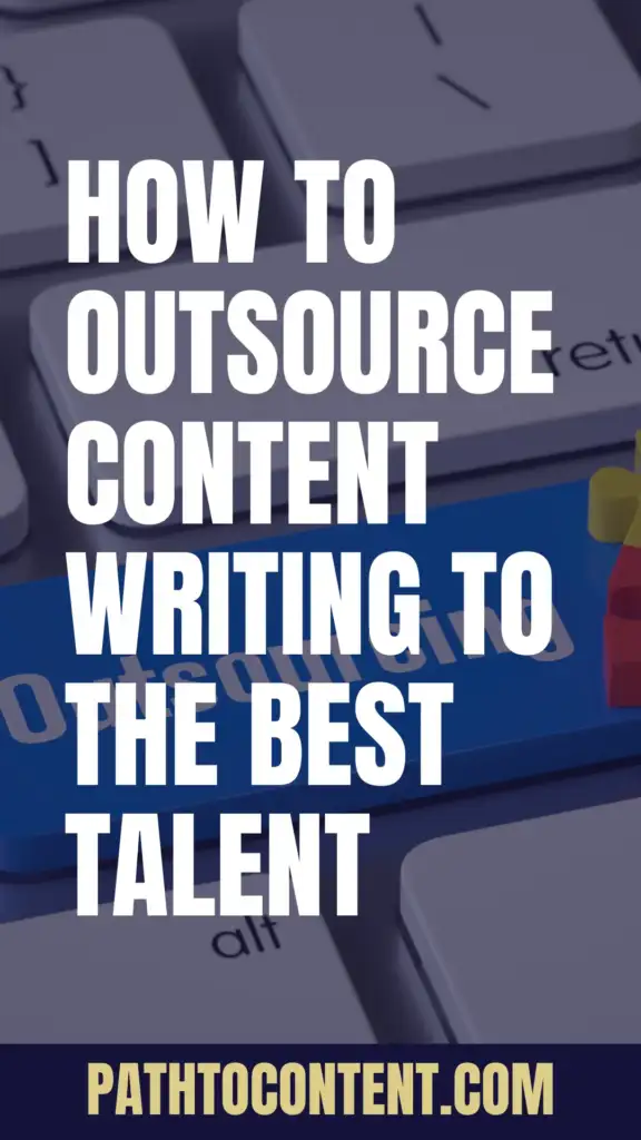 How to do content outsourcing