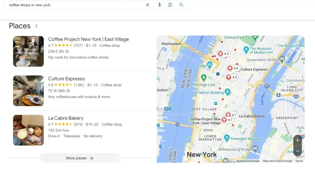 Local searches_result of Local SEO